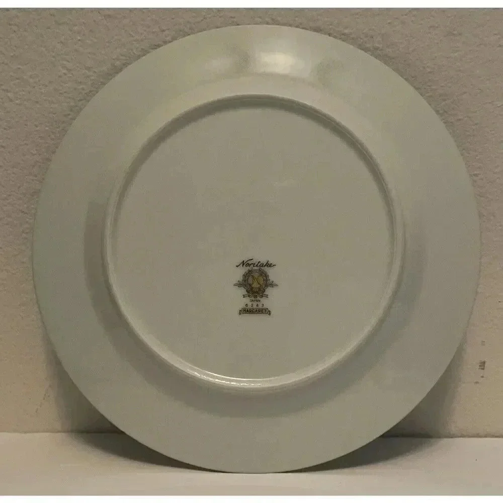 Vintage Noritake 6243 Margaret 8.25” Salad Plate‎